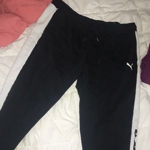 PUMA sweatpants black & white